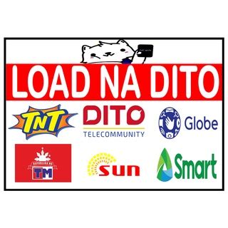 load na dito signage|A4 SIZE Personalized Load Na Dito at Pera Padala Laminated .